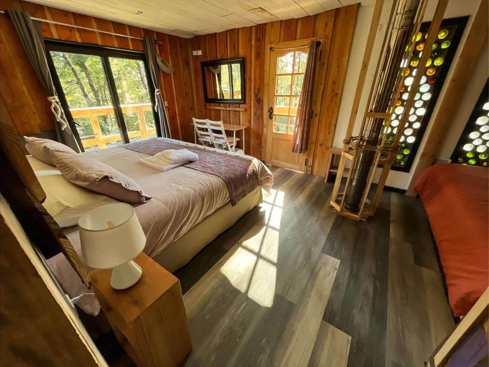 לה אנסנדה La Colmena Eco Lodge מראה חיצוני תמונה