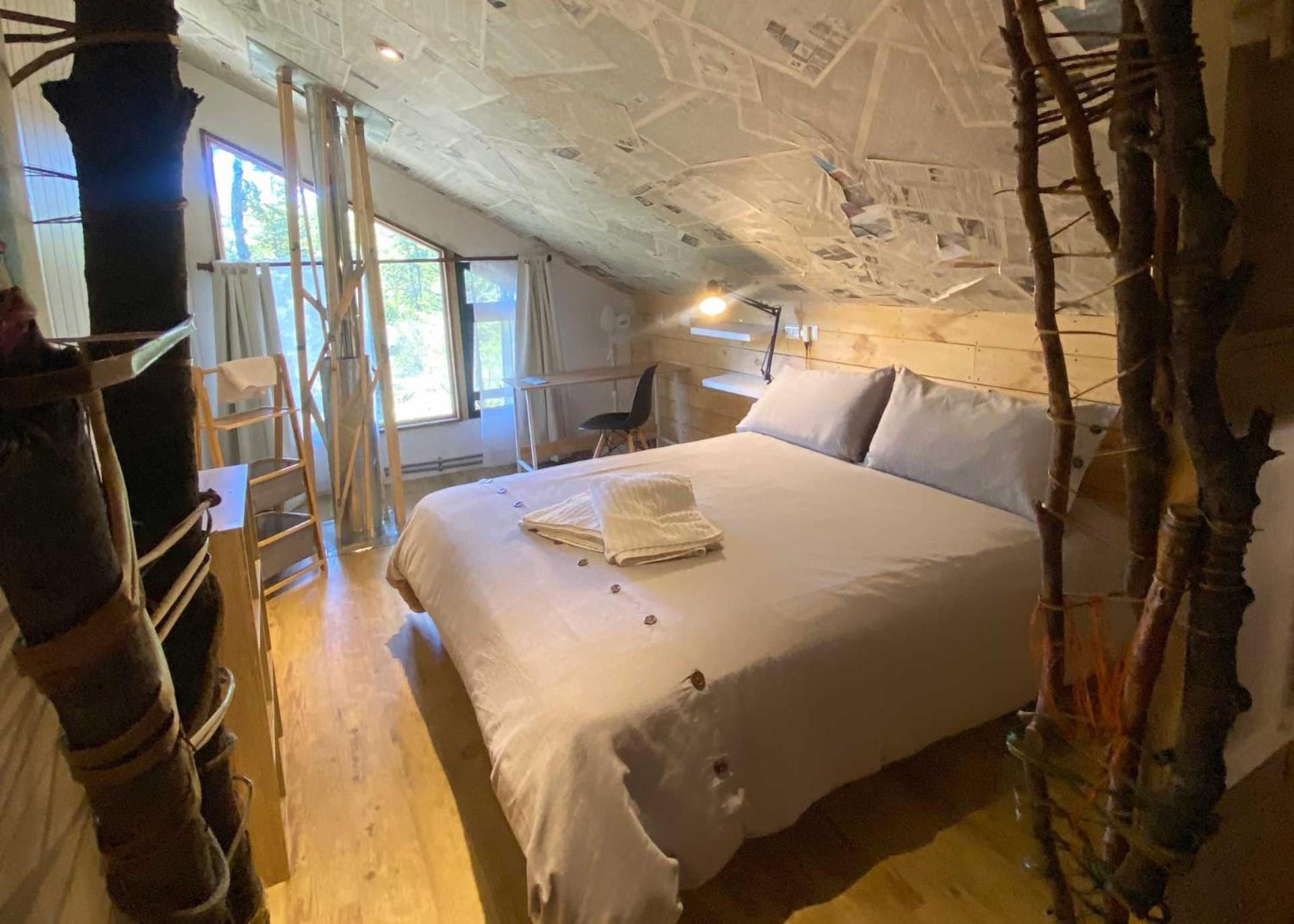 לה אנסנדה La Colmena Eco Lodge מראה חיצוני תמונה