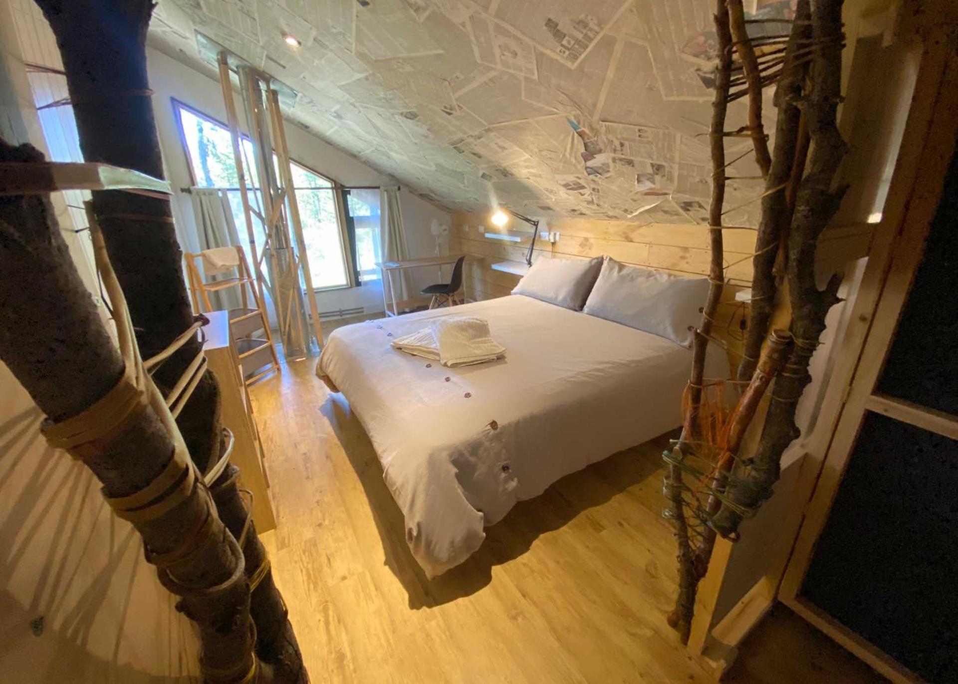 לה אנסנדה La Colmena Eco Lodge מראה חיצוני תמונה